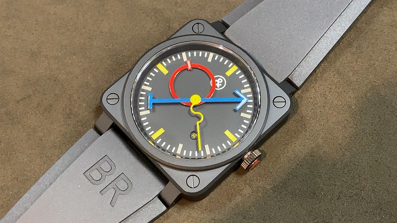 ベル＆ロス　×アランシルベスタイン BR-03-92 ｸﾗﾌﾞ22　BR0392-AS-CE/SRB　200本限定