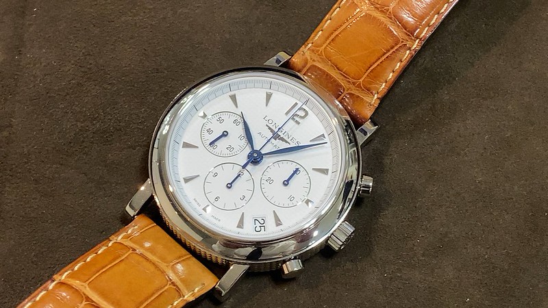 ロンジン　クル ド パリ クロノグラフ　L2.704.4.162