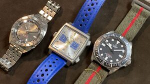 タグ・ホイヤー　モナコ クロノグラフ レーシングブルー　CAW218C.FC6548　他2点