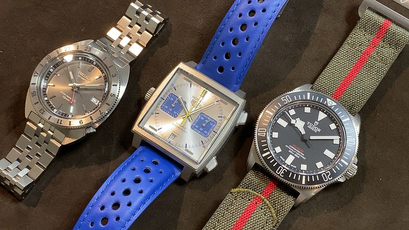 タグ・ホイヤー　モナコ クロノグラフ レーシングブルー　CAW218C.FC6548　他2点