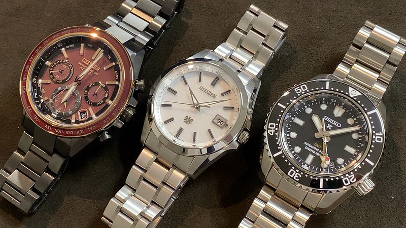 シチズン　ザ・シチズン エコドライブ (和紙)　AQ4091-56A　他2点