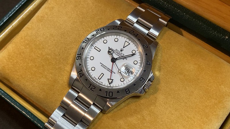 ロレックス　エクスプローラーⅡ　16570　S番