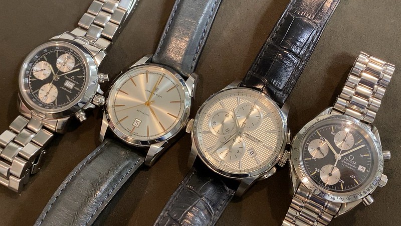 オメガ　スピードマスターデイト　3511.50　他3本