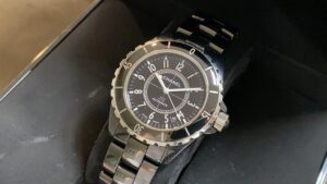 シャネル　J12 ブラックセラミック38mm　H0685