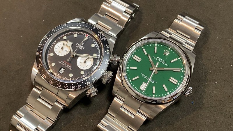 ロレックス　オイスターパーペチュアル41　124300　他1本