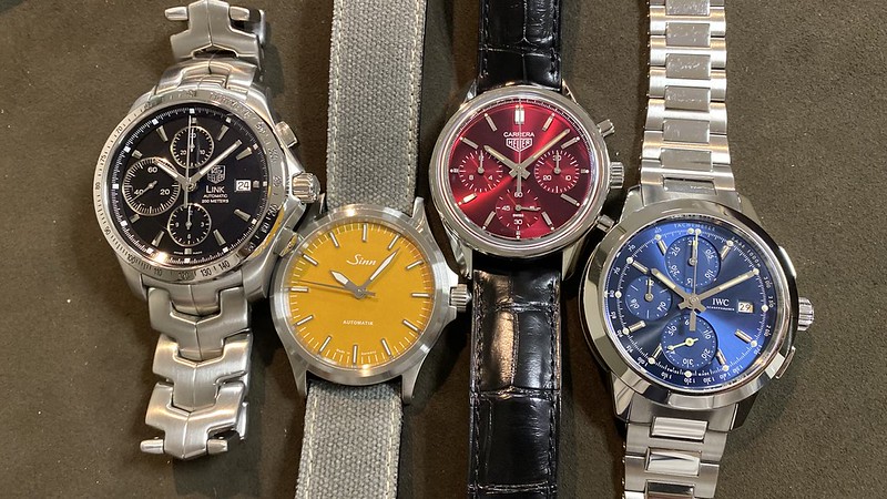 タグ・ホイヤー　カレラ・クロノグラフ　CBK221G.BA6479　他3点