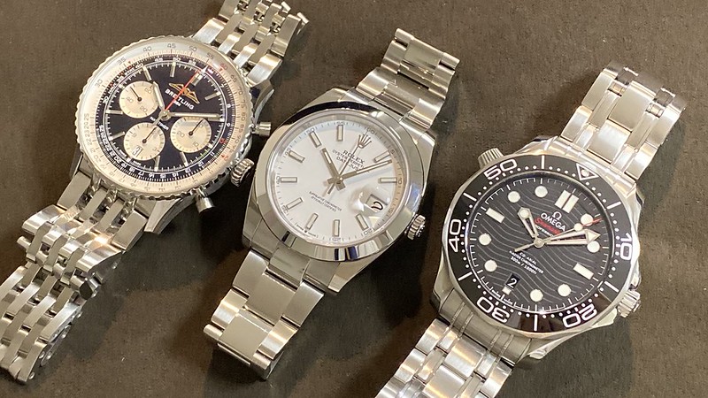 ロレックス　デイトジャスト41　126300　WHTバー　他2点