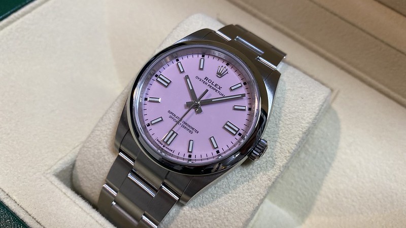 ロレックス　オイスターパーペチュアル　126000　PNK