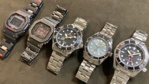 セイコーGS　スポーツコレクション ダイバーズウォッチ　SBGA463　他4本